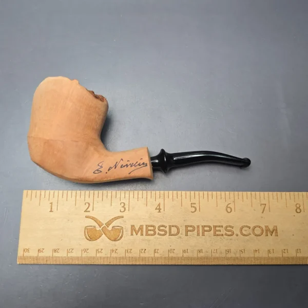 Nording Signature Natural Smooth Freehand Estate Briar Pipe, Unsmoked - Image 13