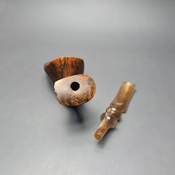 Monte Verdi (Preben Holm) Deluxe Flair Grain XXL Smooth Freehand Estate Briar Pipe, Danish Estates - Image 14