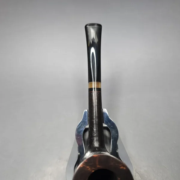 4th Generation (by Bruno Nuttens) 10th Anniversary Sandblasted Stacked Dublin Estate Briar Pipe, Unsmoked - Image 9