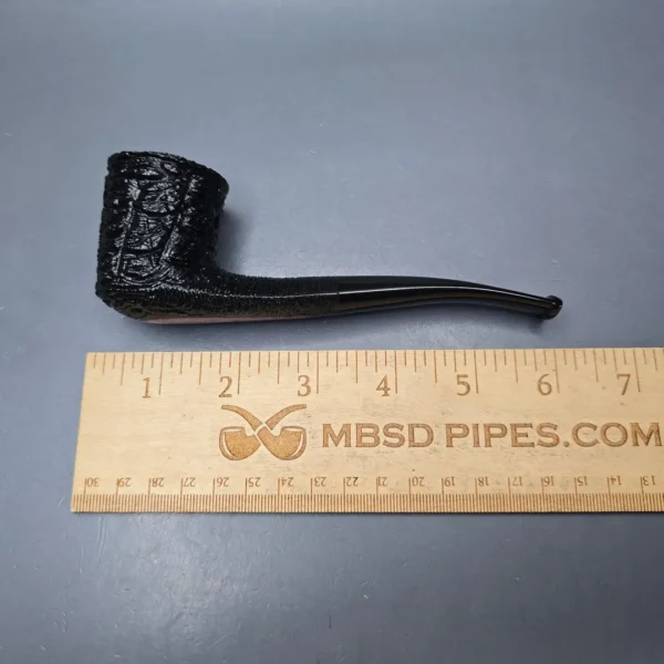 Savinelli 150th Anniversary Capri Root Briar 440 KS Rusticated Oval Shank Dublin Briar Pipe, New - Image 12