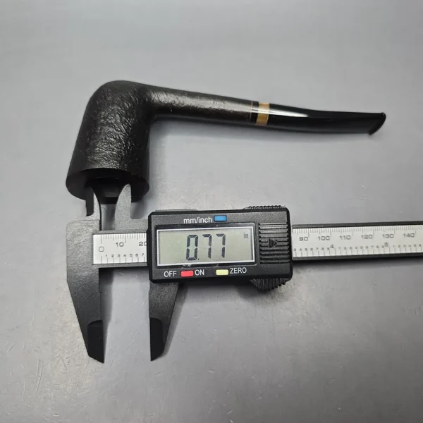 4th Generation (by Bruno Nuttens) 10th Anniversary Sandblasted Stacked Dublin Estate Briar Pipe, Unsmoked - Image 13