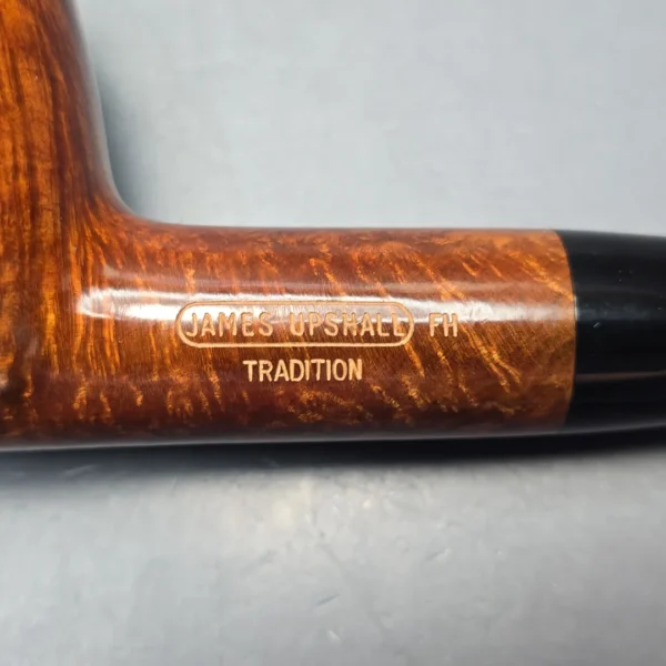 James Upshall Empire Series Tradition XXL Smooth Billiard Estate Briar Pipe, Unsmoked - Image 10