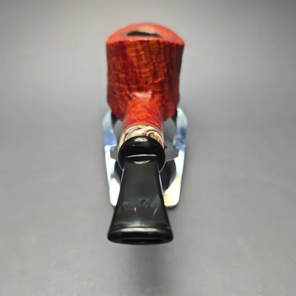 Peder Jeppesen Ida Sandblasted Pot Estate Briar Pipe, Danish Estates - Image 5