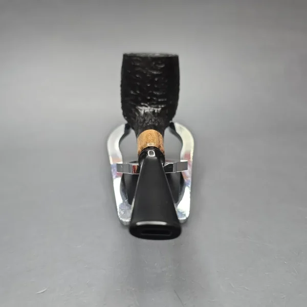 MBSD Briars by Piero Vitale Black Rusticated Billiard with Olivewood (New) - Image 5