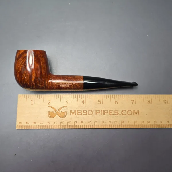 James Upshall Empire Series Tradition XXL Smooth Billiard Estate Briar Pipe, Unsmoked - Image 12