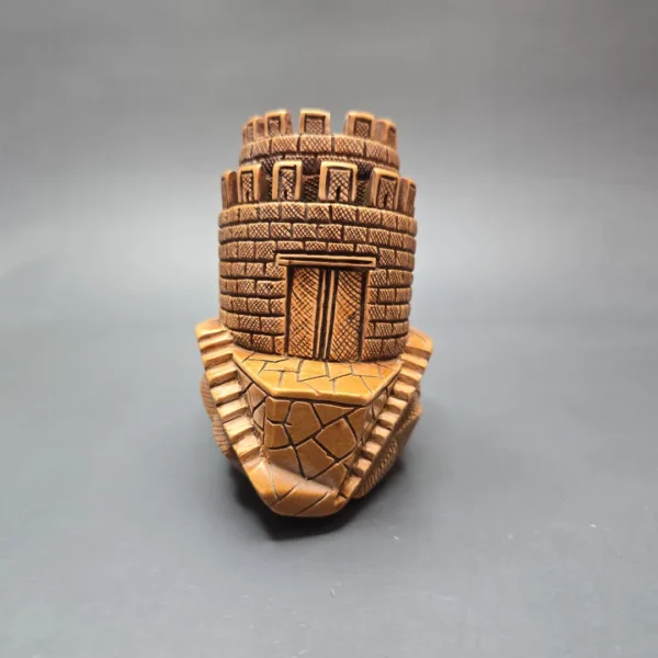 Ismail Baglan Magnum Castle Keep Estate Block Meerschaum Pipe, Turkish Estates - Image 4