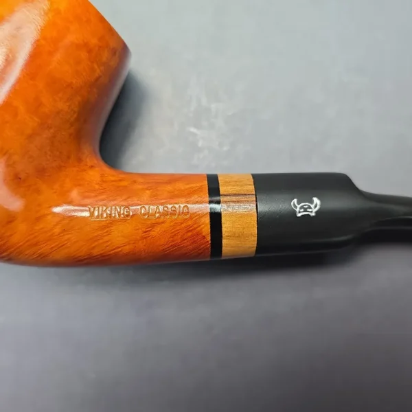 Viking Classic Smooth Bent Billiard (Unsmoked Estate) - Image 10