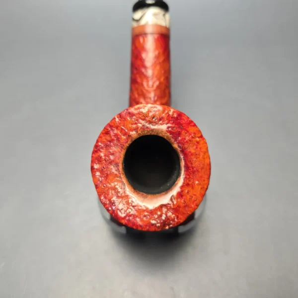 Peder Jeppesen Ida Sandblasted Pot Estate Briar Pipe, Danish Estates - Image 7