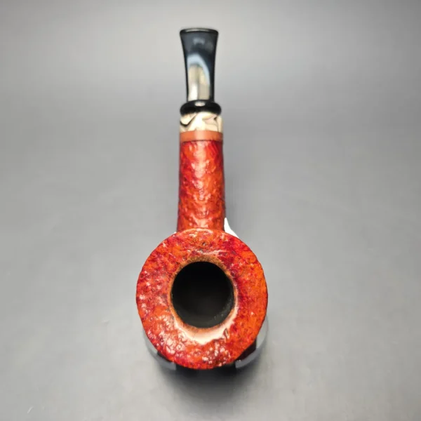 Peder Jeppesen Ida Sandblasted Pot Estate Briar Pipe, Danish Estates - Image 9