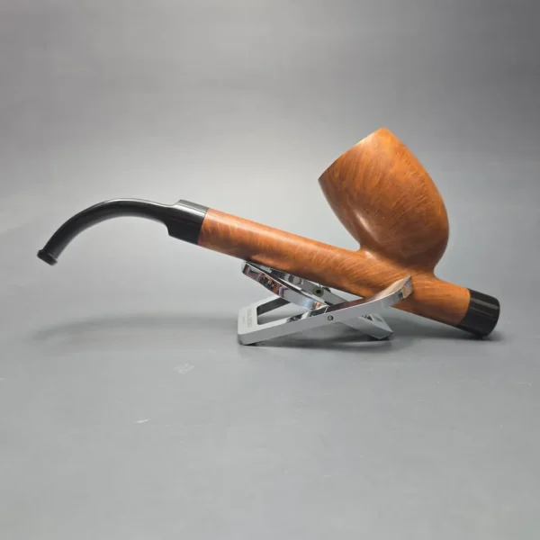 Ed Burak Connoisseur Magnum Smooth Cavalier Smooth Estate Briar Pipe, Unsmoked - Image 3