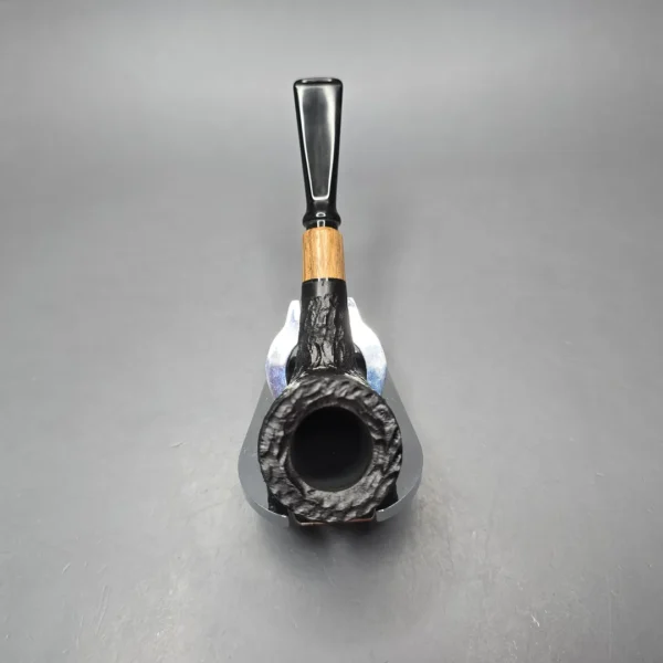 MBSD Briars by Piero Vitale Black Rusticated Billiard with Olivewood (New) - Image 9