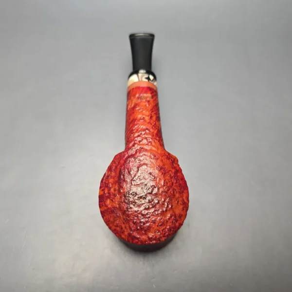 Peder Jeppesen Ida Sandblasted Pot Estate Briar Pipe, Danish Estates - Image 10