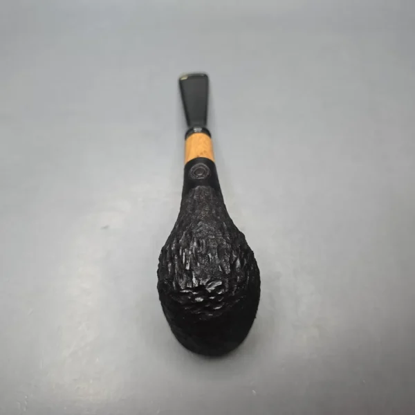 MBSD Briars by Piero Vitale Black Rusticated Billiard with Olivewood (New) - Image 10