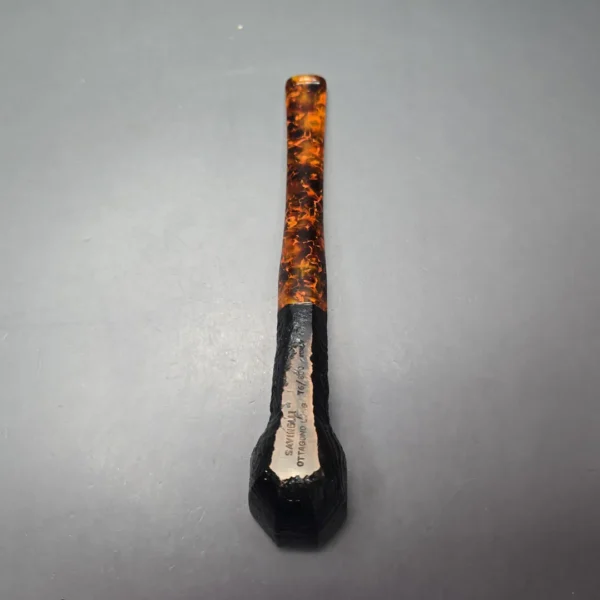 Savinelli Ottagono Long II Sandblasted Panel Dublin Briar Pipe, New, 6mm - Image 10