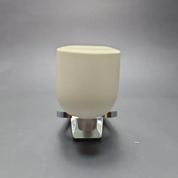 MBSD Meerschaum Silver Smooth Pot Reverse Calabash Block Meerschaum Pipe, New - Image 10