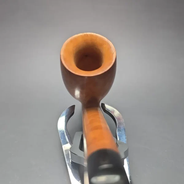 Ed Burak Connoisseur Magnum Smooth Cavalier Smooth Estate Briar Pipe, Unsmoked - Image 8