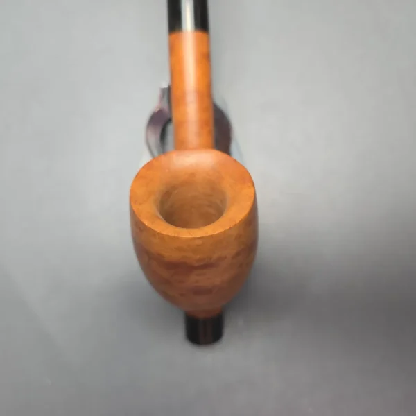 Ed Burak Connoisseur Magnum Smooth Cavalier Smooth Estate Briar Pipe, Unsmoked - Image 5