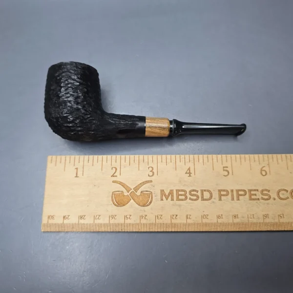 MBSD Briars by Piero Vitale Black Rusticated Billiard with Olivewood (New) - Image 12