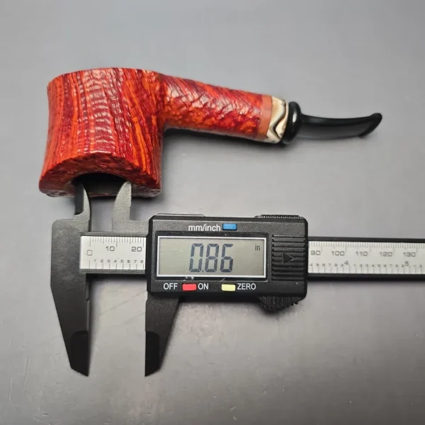 Peder Jeppesen Ida Sandblasted Pot Estate Briar Pipe, Danish Estates - Image 14
