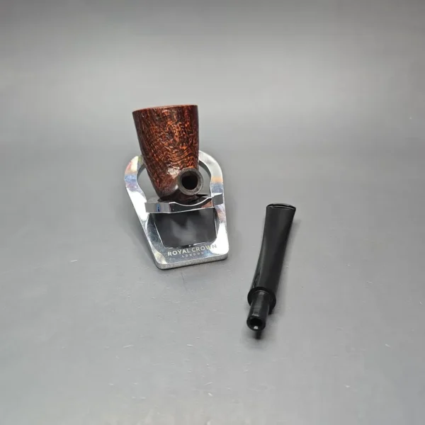 Bruno Nuttens Heritage H1 Partially Sandblasted Dublin Estate Briar Pipe, French Estates - Image 14