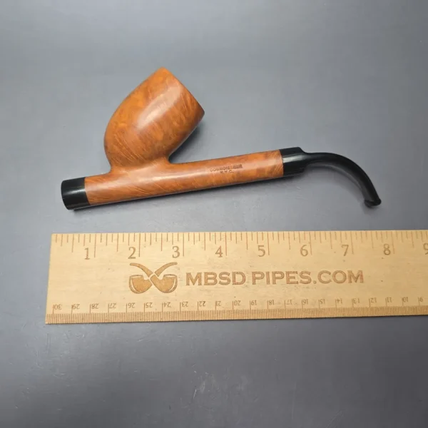 Ed Burak Connoisseur Magnum Smooth Cavalier Smooth Estate Briar Pipe, Unsmoked - Image 13