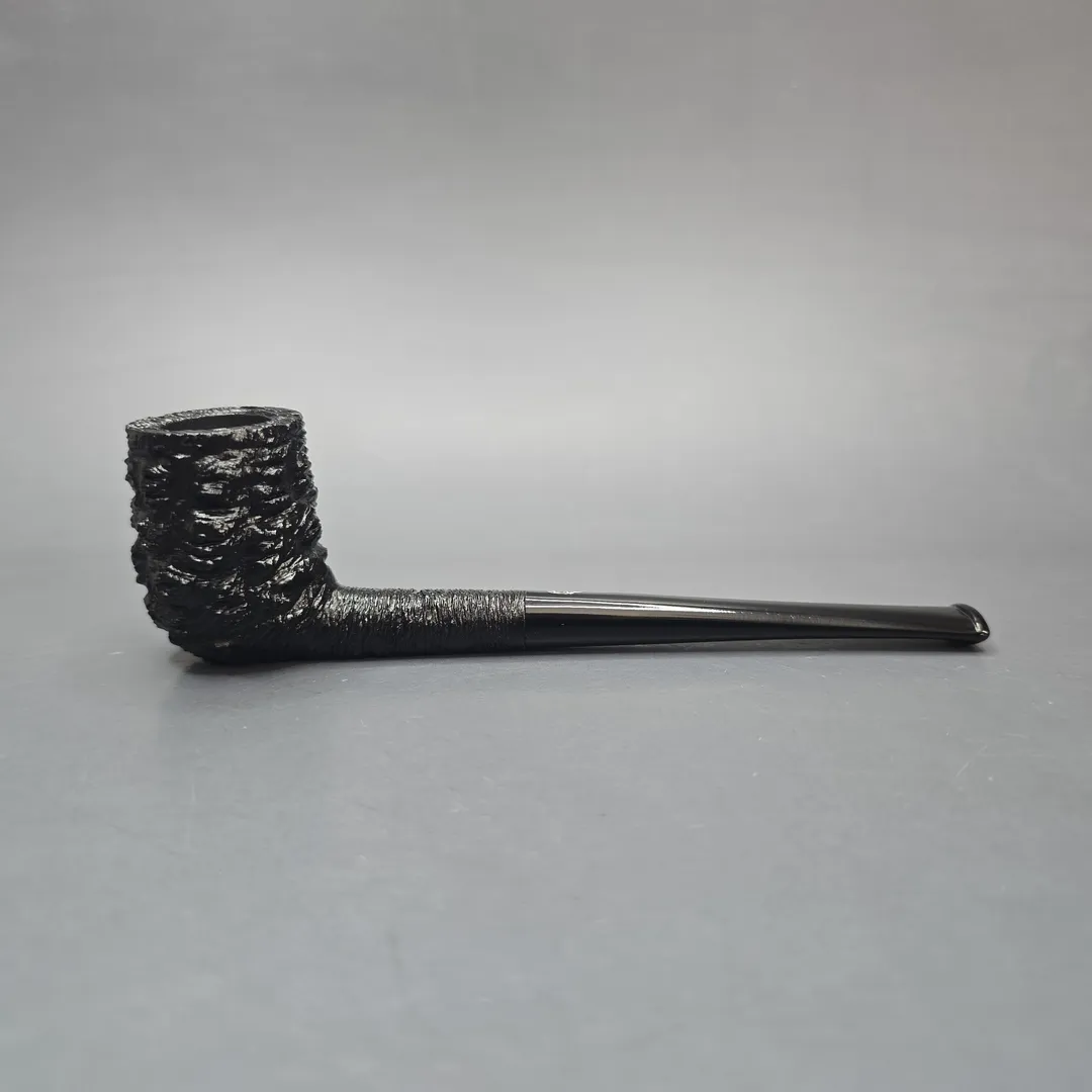 Savinelli 150th Anniversary Capri Root Briar 105 Rusticated Billiard Briar Pipe, New - Image 2