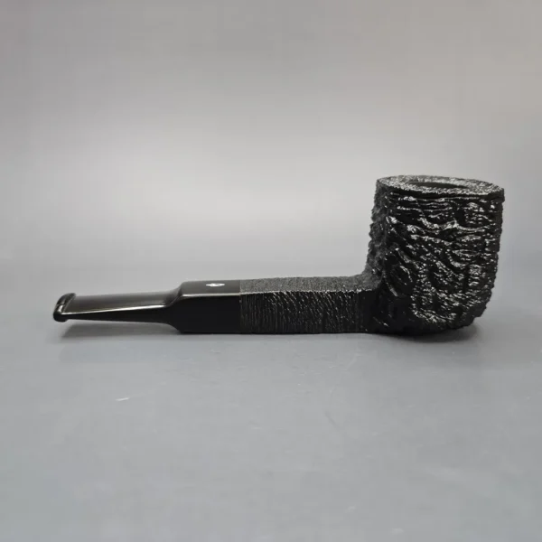 Savinelli 150th Anniversary Capri Root Briar 515 KS Rusticated Bent Billiard Briar Pipe, New - Image 4
