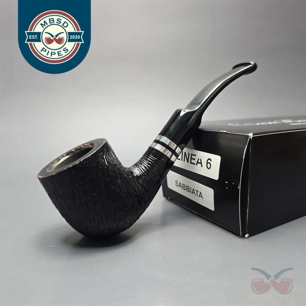 Cesare Barontini Linea 06 Wire Rusticated Bent Pot (9mm) (Unsmoked Estate)