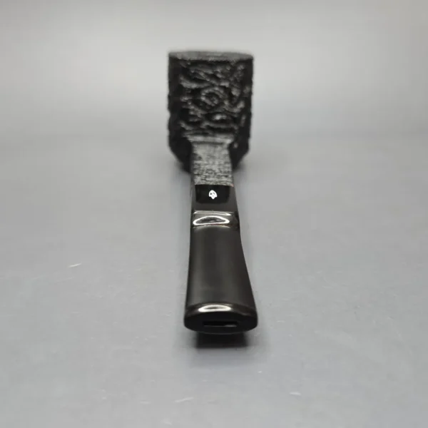 Savinelli 150th Anniversary Capri Root Briar 515 KS Rusticated Bent Billiard Briar Pipe, New - Image 5