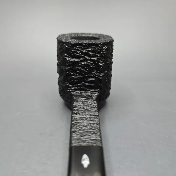 Savinelli 150th Anniversary Capri Root Briar 515 KS Rusticated Bent Billiard Briar Pipe, New - Image 6