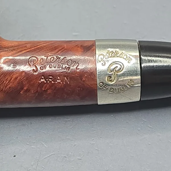Peterson Aran Nickel Mounted 408 Smooth Author (Estate) - Image 11