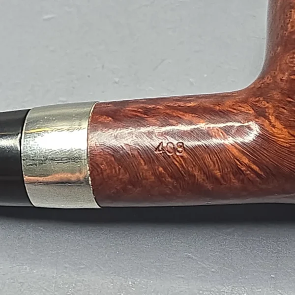 Peterson Aran Nickel Mounted 408 Smooth Author (Estate) - Image 12