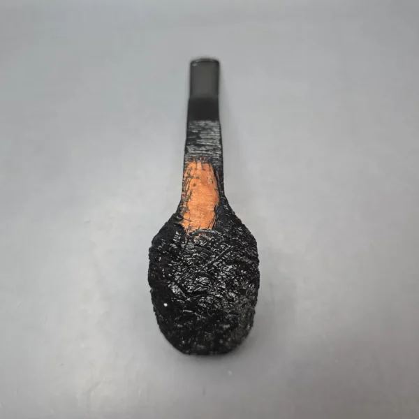Savinelli 150th Anniversary Capri Root Briar 515 KS Rusticated Bent Billiard Briar Pipe, New - Image 10