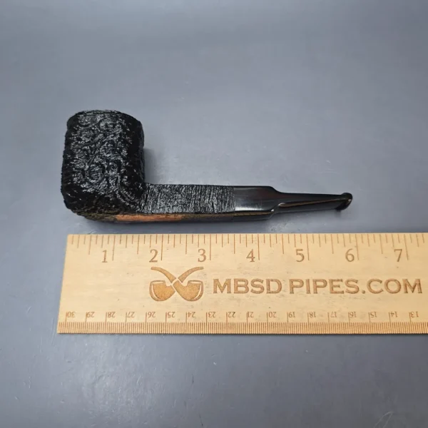 Savinelli 150th Anniversary Capri Root Briar 515 KS Rusticated Bent Billiard Briar Pipe, New - Image 12