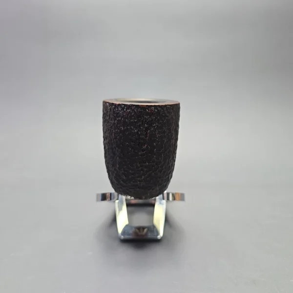 Savinelli Oscar Aged Briar 412 KS Rusticated Dublin (Estate) - Image 3