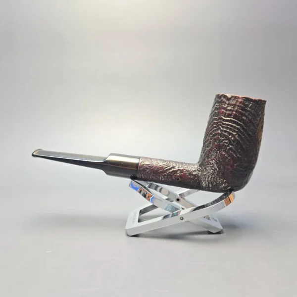 Stanwell (c.1960s) Reg era Hand Made 88R Sandblasted Stack Estate Briar Pipe, Danish Estates - Image 4