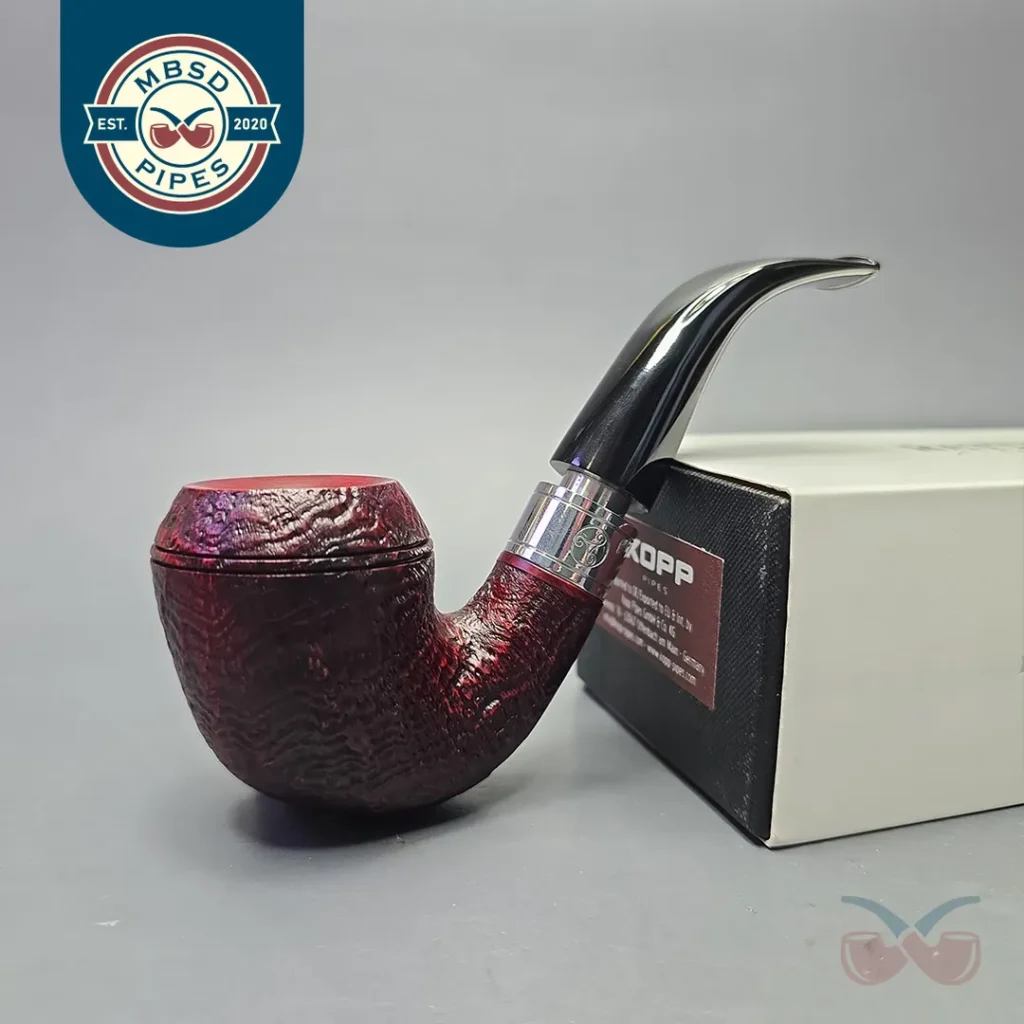 Rattray's Monarch 15 Red Sandblasted Rhodesian with Chrome (9mm) (New)