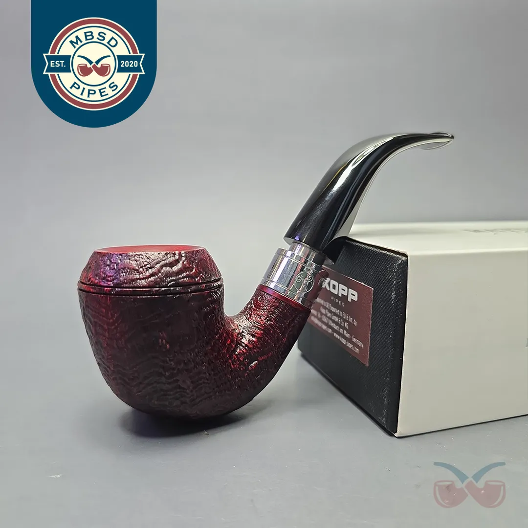 Rattray's Monarch 15 Red Sandblasted Rhodesian with Chrome (9mm) (New)