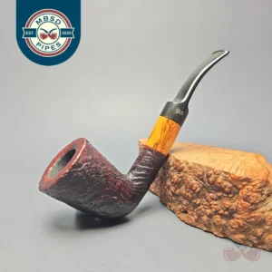 Stanwell (c.1980s) Buffalo 06 Sandblasted Dublin Estate Briar Pipe, Danish Estates