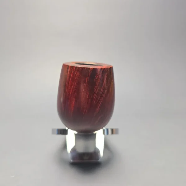 Smith House Smooth Contrast Nosewarmer Billiard with Ebonite & Ivorite (New) - Image 3