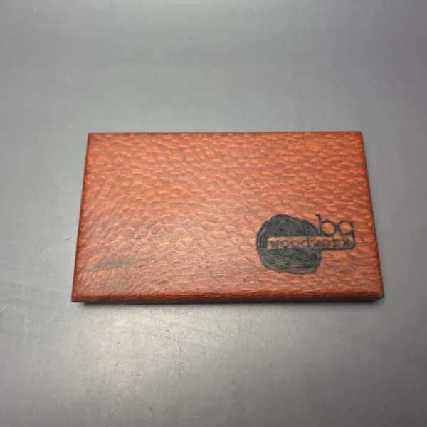 BGWoodworx Small Leopard Wood Tobacco Tray (New) - Image 3