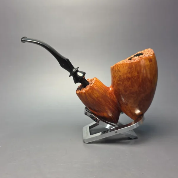 W.O. Larsen (c.1960s) Straight Grain (2) XL Smooth Freehand (Estate) - Image 4