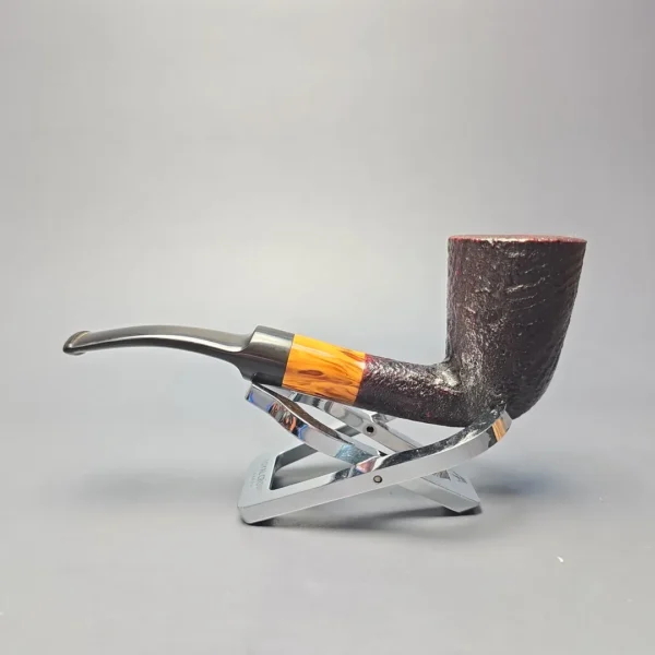 Stanwell (c.1980s) Buffalo 06 Sandblasted Dublin Estate Briar Pipe, Danish Estates - Image 4