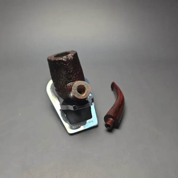 Nate Rose Sandblasted "Cardinal" Bent Billiard (Estate) - Image 13