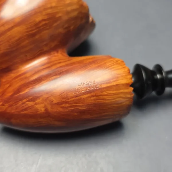 W.O. Larsen (c.1960s) Straight Grain (2) XL Smooth Freehand (Estate) - Image 7