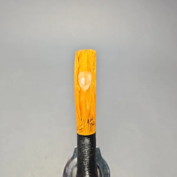 BriarWorks Classic C12 Wire Rusticated Bent Billiard (New) - Image 7