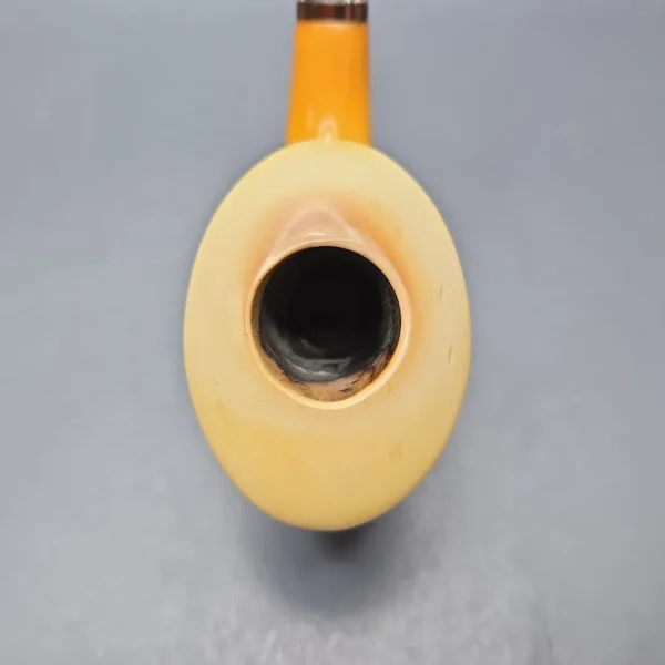 Fikri Baki Magnum Smooth Calabash with Silver and Cumberland (Estate) - Image 7