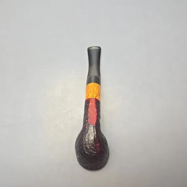 Stanwell (c.1980s) Buffalo 06 Sandblasted Dublin Estate Briar Pipe, Danish Estates - Image 9