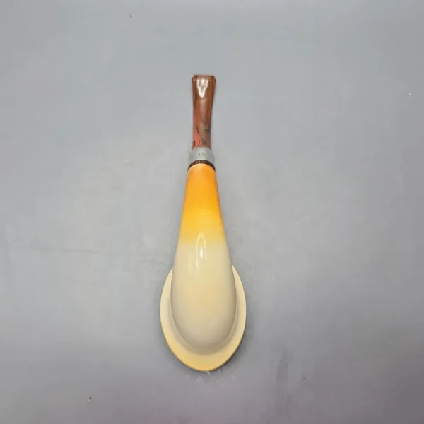 Fikri Baki Magnum Smooth Calabash with Silver and Cumberland (Estate) - Image 10