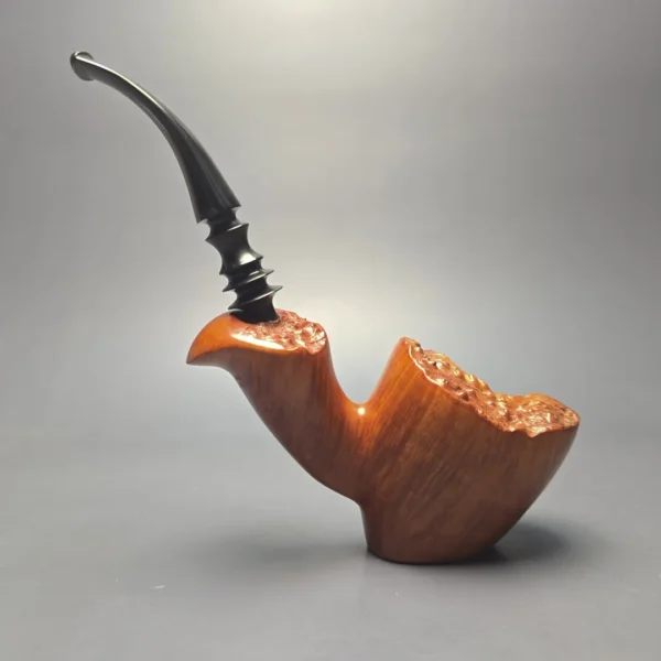 W.O. Larsen (c.1960s) Straight Grain (2) Extra Large Smooth Freehand Sitter (Estate) - Image 4